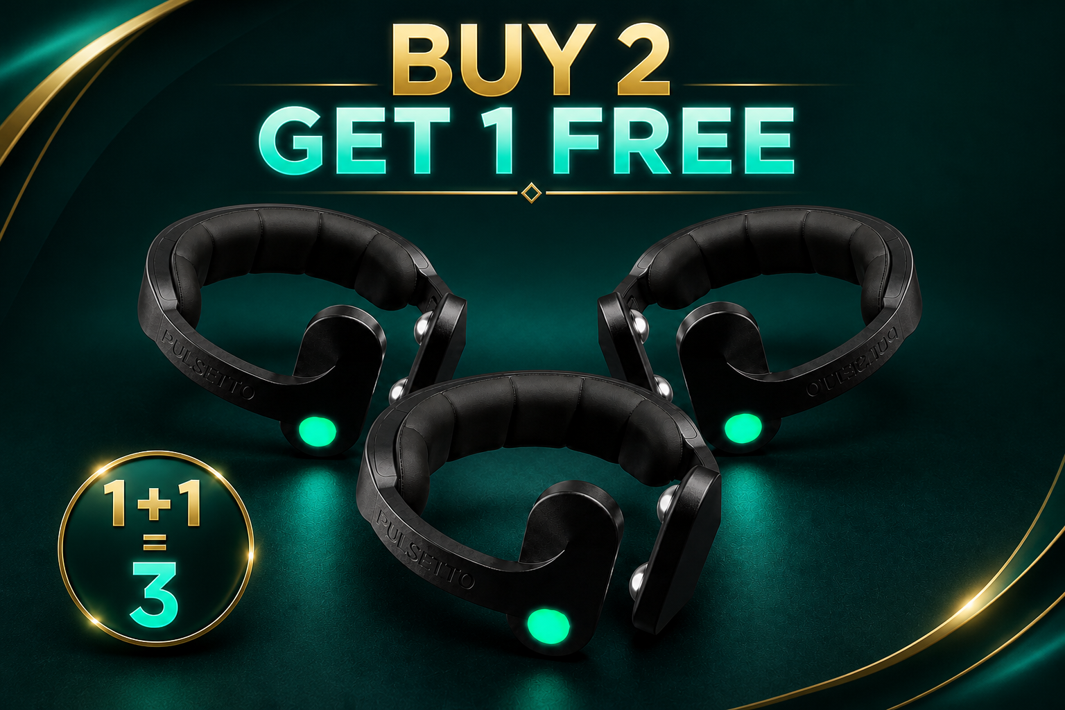 3 Pulsetto devices